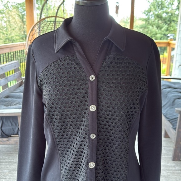 Yest | Button Down Long Sleeve Dress - Picture 3 of 7